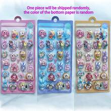 New Cartoon Pattern Stickers, DIY Scrapbooking Decorative Stickers, Underwater World Design With Fish, Whale, Jellyfish, Octopus, Cat, Frog - Multicolor - View 10