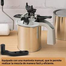 Tapa De Lata De Pintura Que No Ensucia Tapa De Mezcla De - Plateado - Ver 6