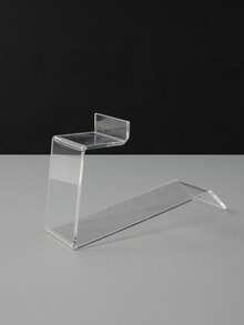 1/2 Transparent Acrylic Shoe Store Display Rack, Transparent Sandal Display Rack, High Heel Display Rack, Shoe Organizer, For Home, Shopping Center - Clear - View 7