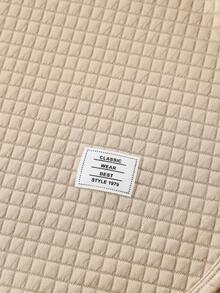 Tween Girl 2-Piece Casual Fashion Street Style Girls' Clothing Set, Knitted Long-Sleeved Hoodie And Flared Pants, Solid Color, Suitable For Home And Outdoor Casual Wear. - Apricot - View 6