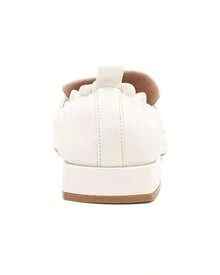 Bruno Magli Mila Leather Loafer - 白色 - 查看 3
