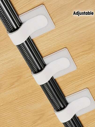 1 adet/10 adet Yeniden Kullanılabilir Çok Amaçlı Cırtlı Kablo Bağlayıcı, Güçlü Kendinden Yapışkanlı Bant, Masaüstü Bilgisayar/Veri Kablolarını Düzenlemek İçin Kullanışlı. Çeşitli Halatlar ve Teller İçin Uygundur, Her Şeyi Düzenli ve Tertipli Tutar. Kablo Düzenleyici, Tel Düzenleyici, Kablo Klipsleri, Kablo Bağlayıcıları, Bilgisayar Güç Kablosu, Kablo Kelepçeleri