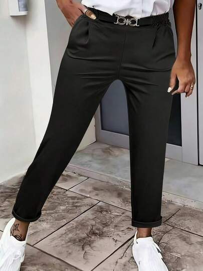 Plus Size Women's Casual, Stretchy Pants