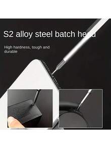 25-In-1 Premium Precision Screwdriver Set, Multi-Functional Smartphone & Tablet Disassembly Repair Tool, Plastic Material, No Charging Function - Includes Various Screwdriver Bits. (Random Style Shipped)