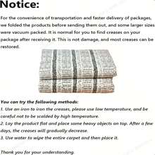 超大豪华毛绒地毯 - 超级柔软，防滑，可机洗，适用于客厅、卧室、办公室装饰 - 复古风格家居地毯，浅灰至深灰渐变设计，毛绒质感，营造温馨舒适空间，客厅地毯 - 彩色 - 查看 8