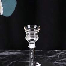 Acrylic Candle Holders, European Style. Candle Cups For Dining Table, Wedding Decor, Candlelight Dinner. Suitable For Room Decor, Home Decor, Dining Table Decor, Gift For Best Friend, Wedding Celebration, Etc.