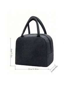 Túi đựng cơm trưa cách nhiệt dung tích lớn, thích hợp cho đi làm, cắm trại ngoài trời, du lịch dã ngoại, có thể đựng bữa sáng, bữa trưa, bữa tối, trái cây và đồ uống, túi đựng cơm trưa cầm tay bền chắc. - Nhiều màu - Xem 6