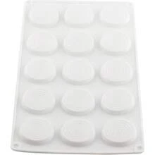 15-Cavity Tourbillon Silicone Molds Round Spiral Candy Mold - Multicolor - View 6