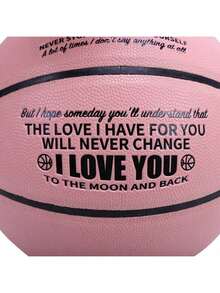 1个7号粉色篮球，适合女儿使用，室内/室外防滑耐用，可用于训练、比赛、运动，附赠迷你气泵 - 粉色 - 查看 5