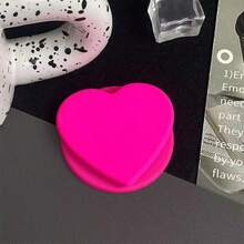 Adjustable Heart Element Phone Push-Pull Stand Colorful Heart Magnetic Phone Holder, Phone Air Cushion Foldable Stand, Desktop Slouchy Bracket, Spring Birthday Gift Party - Multicolor - View 10