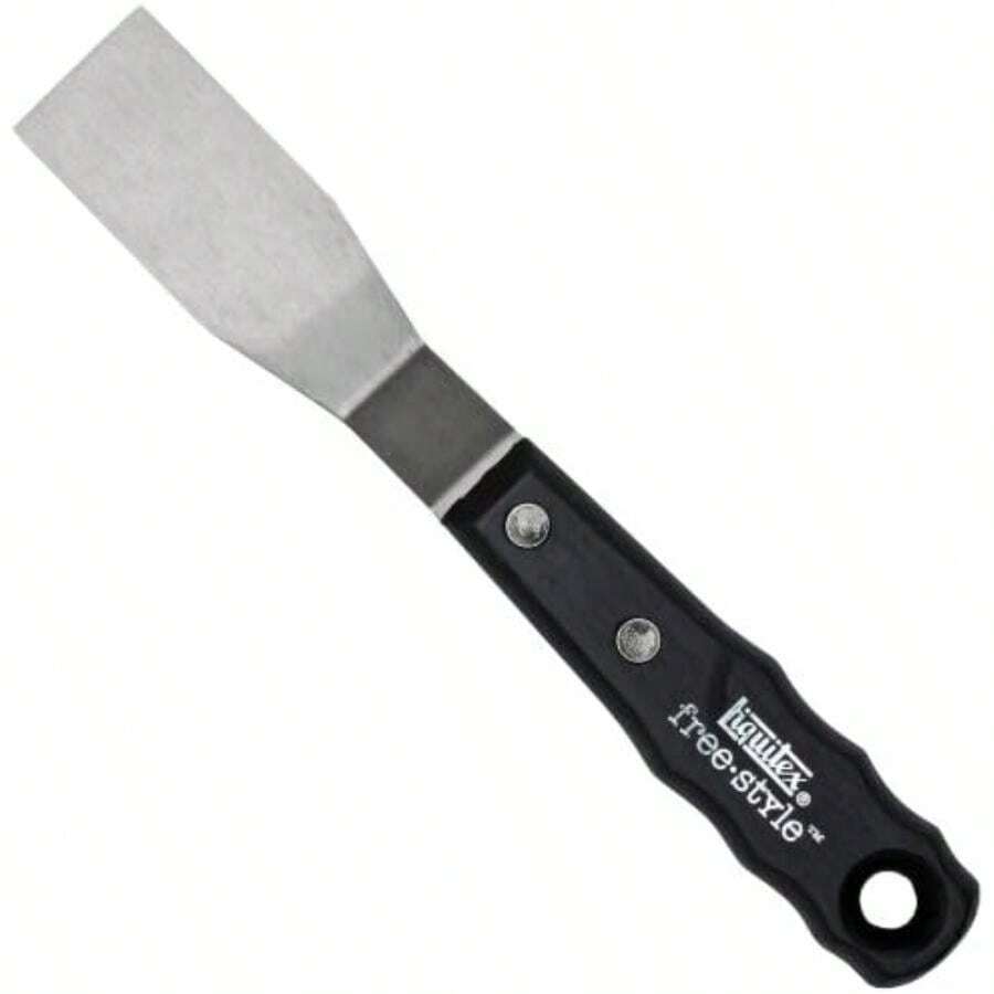 Liquitex - Cuchillo Profesional para Pintar, Estilo Libre, tamaño Grande, , Pequeño, Blanco, , 1(No. 7 Large) - Multicolor - Ver 1