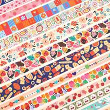 35 Rolls Washi Tape Set, Colorful Cute Floral Writable Decorative Tapes Scrapbooking And Journaling, Junk Journal Supplies, Bullet Journaling Women 5 - 30mm Wide 9.84ft Long/Roll - Colorful Dream - View 5