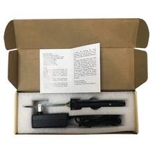 Juego de herramientas de cortador de espuma eléctrico, cuchillo de alambre caliente cortador de poliestireno expandido para manualidades DIY, herramienta de corte de placa de espuma - Negro profundo - Ver 5