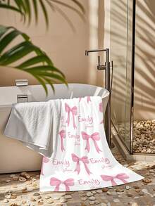 Personalized Kids Beach Towel, Summer Birthday Gift, Summer Vibe, Girls Beach Trip, Customized Beach Towel, Swimming Pool, Beach Decor