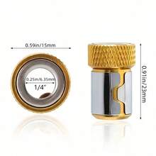 6pcs Universal Anti-Slip Magnetic Bit Holder, Alloy Blue/Yellow/Red Magnetic Rings For Steel Magnetic Bit Fixation - Blue Red Yellow - View 3