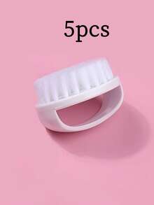 klimonla 1-10件套美甲刷套装，包括无名指打底刷、角质层刷、清洁刷、指夹软毛刷、指甲清洁刷 - 彩色 - 查看 15