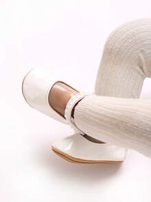 Spring/Autumn New Born Infant Girl Shoes, Fashion Flat Shoes, Rubber Anti-Slip Sole, First Walking Shoes, 0-1 Years Old Infant Girl Shoes - White - View 7