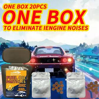 SparkRevive 20 piezas de aditivo de combustible sólido, elimina los depósitos de carbono y mejora el rendimiento y la eficiencia del combustible