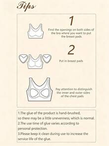 2pcs/12pcs Thick Double-Sided Invisible Bra Pads, Invisible Lift, Skin-Friendly Waterproof, Reusable, Suitable For Small Bust Women, With Nipple Covers, Applicable For Bikini, Swimwear - Multicolor - View 10