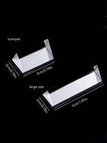 1pc Glass Prism, For Physics Education - Dispersion, Spectrum Teaching, Photography And Scientific Experiment Demonstration Tool - Ideal Gift For Science Enthusiasts, Best Choice For Gifts