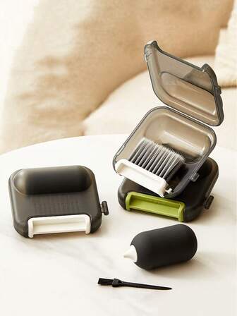 1pc Crevice Cleaning Kit, Portable Cleaning Brush For Windows, Keyboards, Blow Dust Ball, Multi-Functional For Air Conditioner, Car Dust