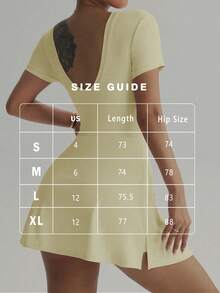 Set de 2 vestidos deportivos elegantes y versátiles para verano con lazo decorativo en la espalda para mujer - Multicolor - Ver 6