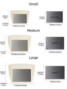 2025 Le Pliage 手提包收纳内胆，多口袋毛毡手提包收纳袋，带拉链，内置杯架 - 咖啡 - 查看 6