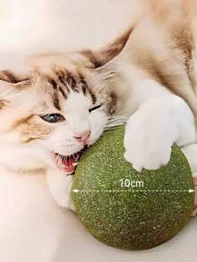 AOODOOM 3 Inch Giant Catnip Ball For Cats, Large Catnip Ball For Cats Indoor - Multicolor - View 2