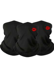 1pc/2pcs Unisex Balaclava Face Mask, Suitable For Daily Use, Outdoor Travel, Hiking, Skiing, Cycling - Style F - View 30