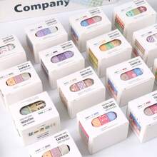 Colorful Maple Sugar Sunset Journal Tape - Cute Sticker Tape For Journal Decoration - 2071-1 - Xem 2