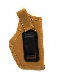 1个尼龙战术枪套，隐蔽式内腰带枪套，适用于男士隐蔽携带配件，适配G系列史密斯威森、金牛座、鲁格等枪支，内腰带隐藏式枪套，工具腰包收纳袋