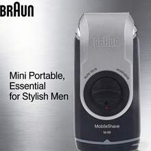 Braun M60 電動刮鬍刀 迷你便攜機身 乾電式供電無需充電 旋蓋設計既是保護蓋也是手柄延伸 118g 輕量化 差旅通勤口袋易收納 男士日常適配 - 黑色 - 查看 1