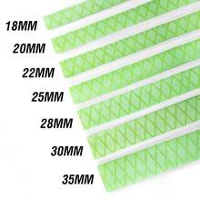 夜光鱼竿握把热缩套管 1米 防滑绝缘热缩管包裹手柄保护防水套 18~35毫米 - 綠色 - 查看 3