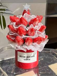 1 Stück Blumenstrauß Verpackungsbox, rundes Blumenkorb Design, kreative DIY Geschenkbox für Neujahr, Valentinstag, Blumenladen, Party Geschenke, tragbar und geeignet für Blumenaufbewahrung - Verschiedenfarbig - Übersicht 4