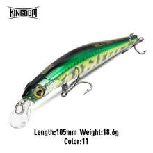 Kingdom Kingart Sinking Minnow Fishing Lures 6g 9g 14g 18.6g Jerkbaits With Center Of Gravity Transfer System Wobblers Hard Baits For Freshwater And Saltwater Sea Bass - Multicolor - View 43