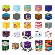 Blocchi magnetici per costruzioni di Ognissanti, gioco di impilamento di mostri orrore, regalo figo per feste per bambini, giocattoli dolcetto o scherzetto per ragazzi e ragazze - Multicolore - Visualizzare 8