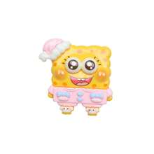 海绵宝宝卡通树脂冰箱贴，独特创意家居装饰磁性贴纸，可爱装饰品 - 彩色 - 查看 5