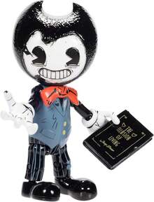 TendenciaBendy and The Ink Machine Bendy - Figura de acción con Libro de 5 Pulgadas de Wave 2Calidad premium - Mundo real flexible - Ver 14