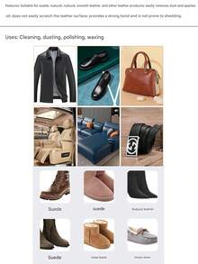 1pc Professional Soft Wool Brush, Suitable For Sweaters And Jackets - Gently Brushes And Removes Cashmere, Wool And Delicate Fabric Lint - Ideal For Fashion Enthusiasts, Great Holiday Gift - Multicolor - View 8