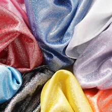 150cm X 100cm Laser Holographic Shiny Metallic Fabric, Suitable For Stage Costumes, Decor, Handmade DIY - Multicolor - View 2