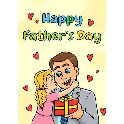 1本《爸爸的魔法》涂色书，可爱温馨，舒适放松，缓解压力，适合作为父亲节礼物、爸爸生日礼物、家庭教育用品、圣诞礼物，共24页，A4尺寸