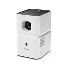 جهاز عرض PANDA PF03 الصغير الذكي بنظام أندرويد، يدعم واي فاي مزدوج 6، تركيز كهربائي، دقة أصلية 1280x720P، سينما منزلية، جهاز عرض محمول ذكي للاستخدام الخارجي والمنزلي والاجتماعات - قابس اتحاد أوروبي نوع C (220 إلى 240 فولت) - مشاهدة 10