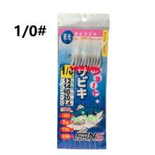 10Hooks Sabiki Bait Rig, Sea Fishing Hooks, Mackerel Lures Hooks, Freshwater & Saltwater Fishing, Fishing Tackle For Mackerel, Small Jacks, Bass, Flathead, Whiting, Snapper, Trevally, Hairtail, Golden Bass - White - View 11