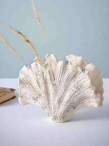 1 chiếc bình hoa hình quạt, bình hoa giả đá sa thạch bằng nhựa, thích hợp để trang trí nhà cửa và bàn phòng khách. - Nhiều màu - Xem 7