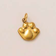 1pcINS Fashion Animal Series Butterfly Tiger Squirrel Flying Pig Eagle Snake Zebra Elephant Swan Bear Dinosaur DIY Pendant, Stainless Steel Pendant, 18K Gold Plated, DIY Jewelry Accessories, Necklace Accessories, Bracelet Accessories, Earring Accessories, Keychain Accessories, Bag Accessories, Women's Jewelry Accessories, Wallet Accessories, Bracelet Pendant, Stainless Steel Small Pendant, Gifts. - Multicolor - View 26