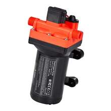 Bomba de agua para RV, 12V CC 6 GPM (22,7 L/min), Bomba de agua de diafragma de 4 cámaras con interruptor automático de presión, Presión máxima de 70 PSI, bajo demanda para RV, Caravana, Marina, Yate, Lavado de coches - 70 psi - Ver 8