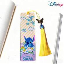 Disney Stitch Acrylic Bookmark With Butterfly Charm - Perfect Gift For Women, Students And Teachers - Great For School, Home Office Reading - Multicolor - View 5