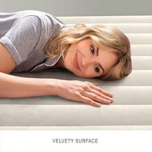 Intex Dura-Beam Colchón Individual Inflable Serie estándar Simple y AltaCar Inflatable Bed - Negro - Ver 8