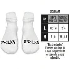 Nxtrnd Corte Bajo 3 pares de Calcetines Deportivos, Calcetines de Tobillo, Calcetines acolchados - Blanco - Ver 3