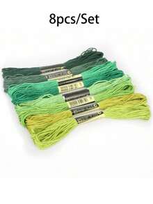 7.5m/Roll 8/50/100pcs/Set Jewelry Line Cross Stitch Bracelet Beaded Wire Wire Handmade DIY Hairpin Wrap Wire Embroidery Embroidery Embroidery Embroidery (No Elastic) - Jewelry Making Line - View 10